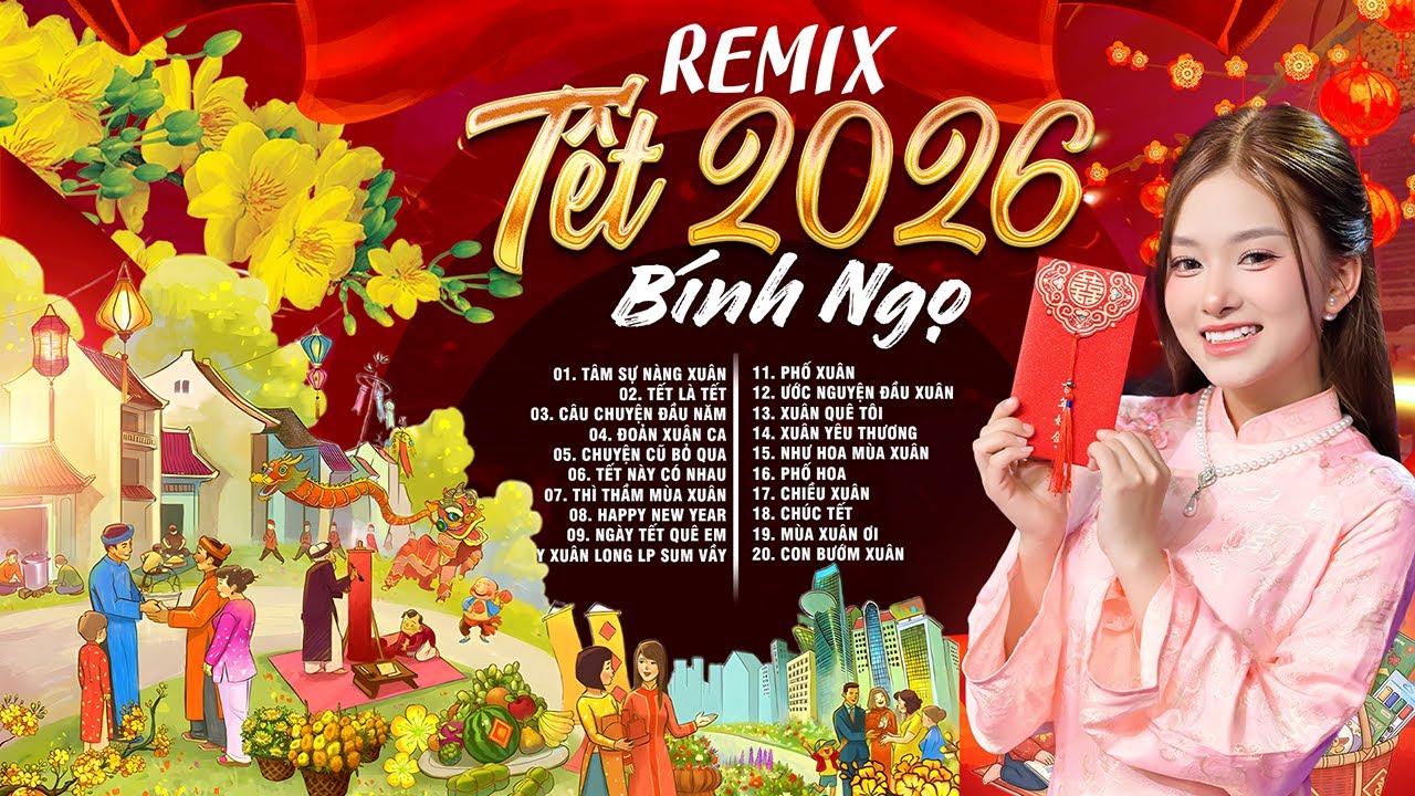 NHẠC TẾT 2026 REMIX Tâm Sự Nàng Xuân Út Nhị - Nhạc Xuân EDM CHÀO XUÂN BÍNH NGỌ 2026 Hay Nhất