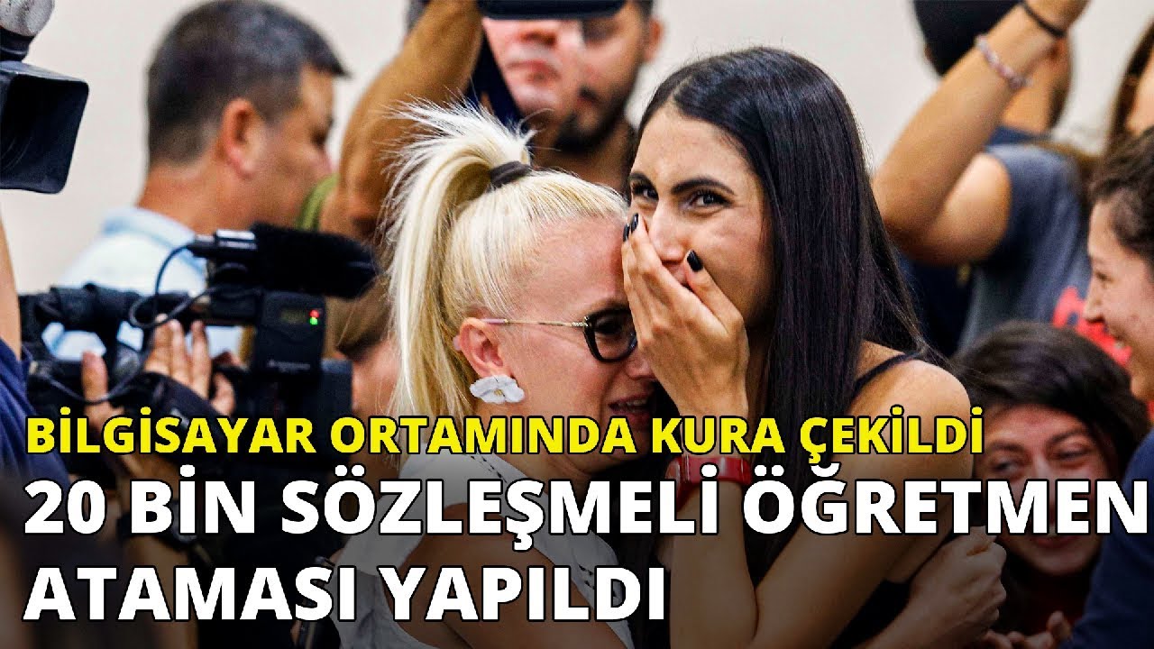 20 bin sözleşmeli öğretmenin ataması yapıldı