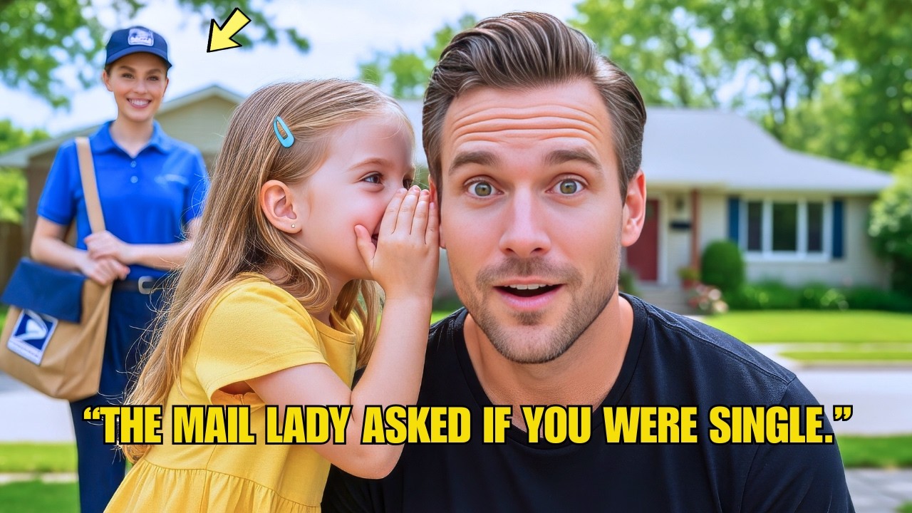 &laquo;Папа, почтальонша спросила, холост ли ты&hellip;&raquo; &mdash; прошептала девочка. &mdash; И тут он увидел, кто стоит.