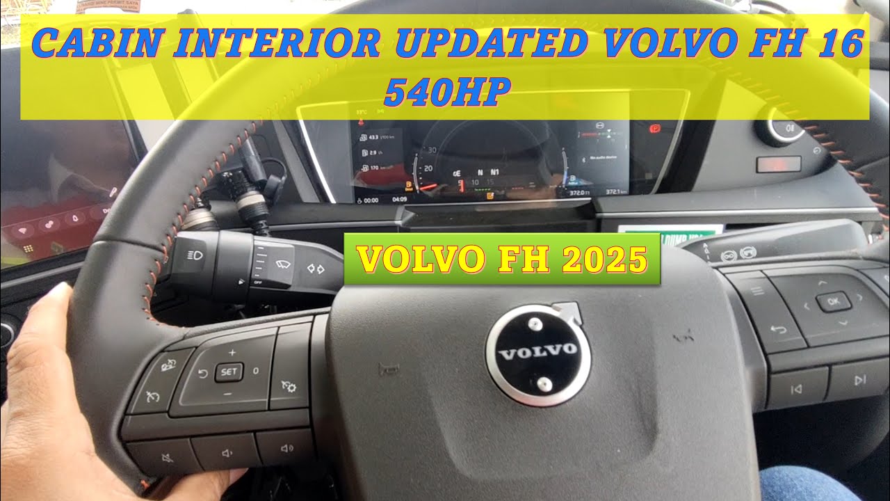 Interior Cabin Baru Volvo FH 16 540HP Tahun 2025