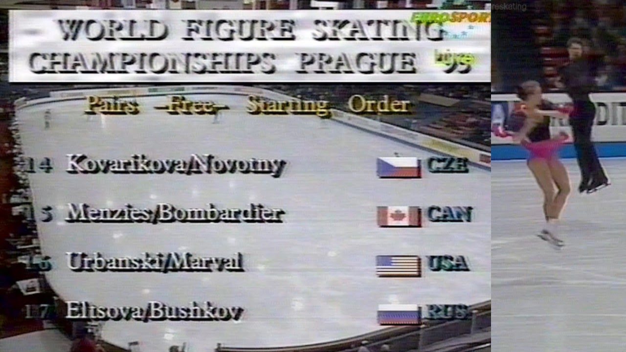 Pairs' Free Skating ⛸ Group 4 of 5 | 1993 World Figure Skating [De. TV]