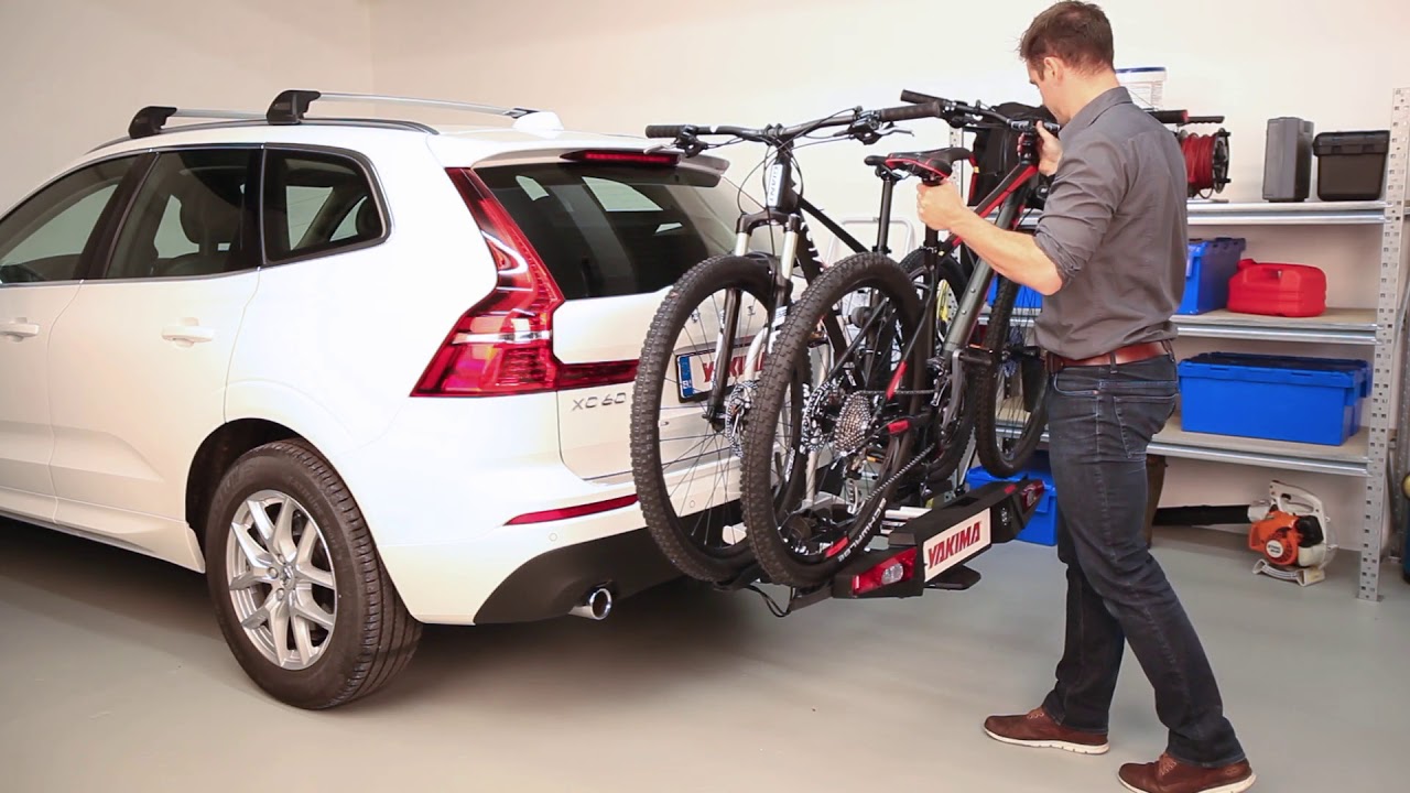 Yakima FoldClick Tow Ball Bike Rack - Install Video