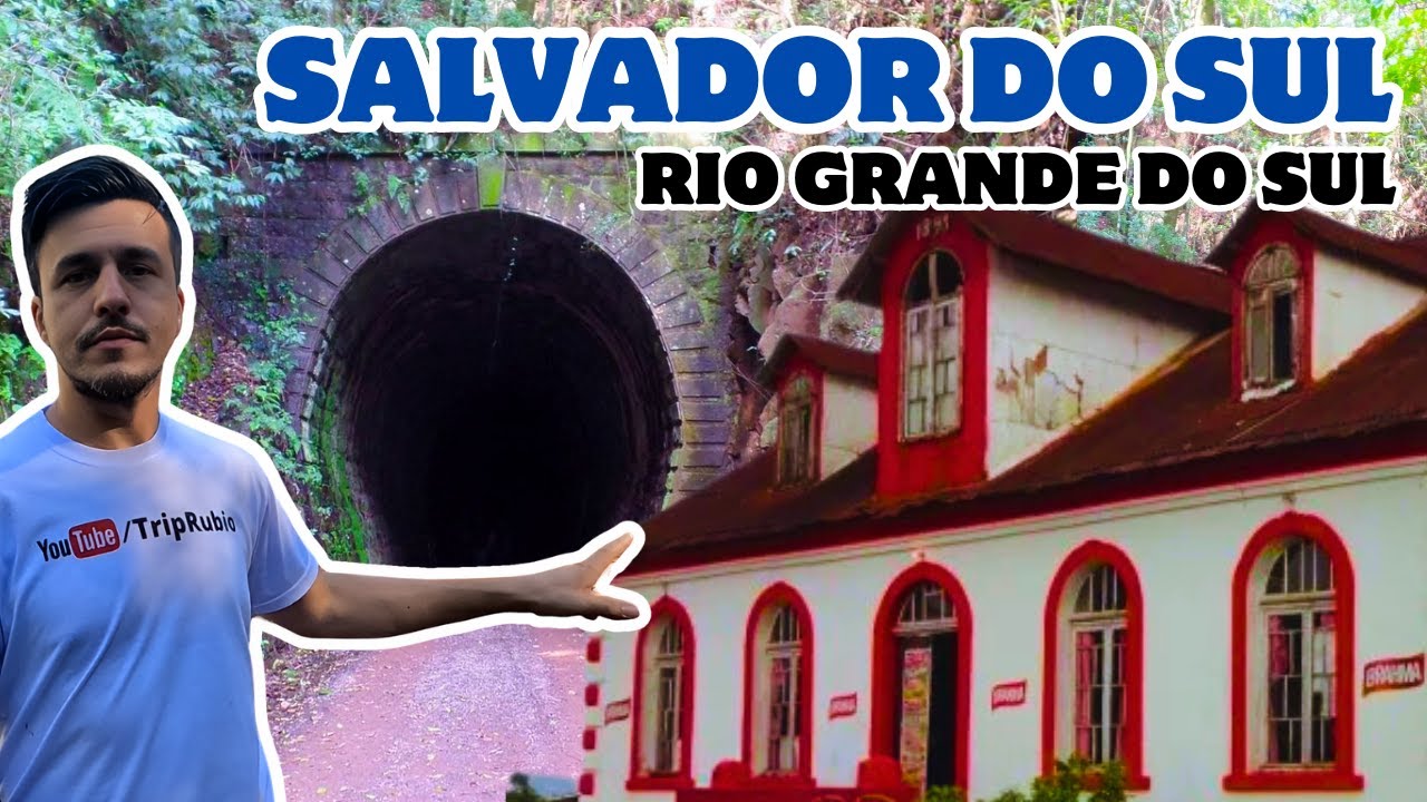 SALVADOR DO SUL RS - O Túnel que trouxe prosperidade hoje é atração turística em meio a mata