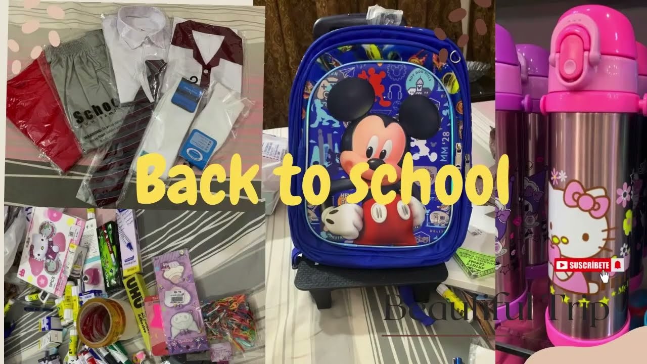 Back to school shopping tips| SFK Dream Lifestyle | school supplies 