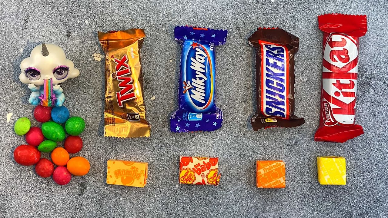 Satisfying Video I Unpacking Twix I Unpacking Snickers I Unpacking KitKat I ASMR