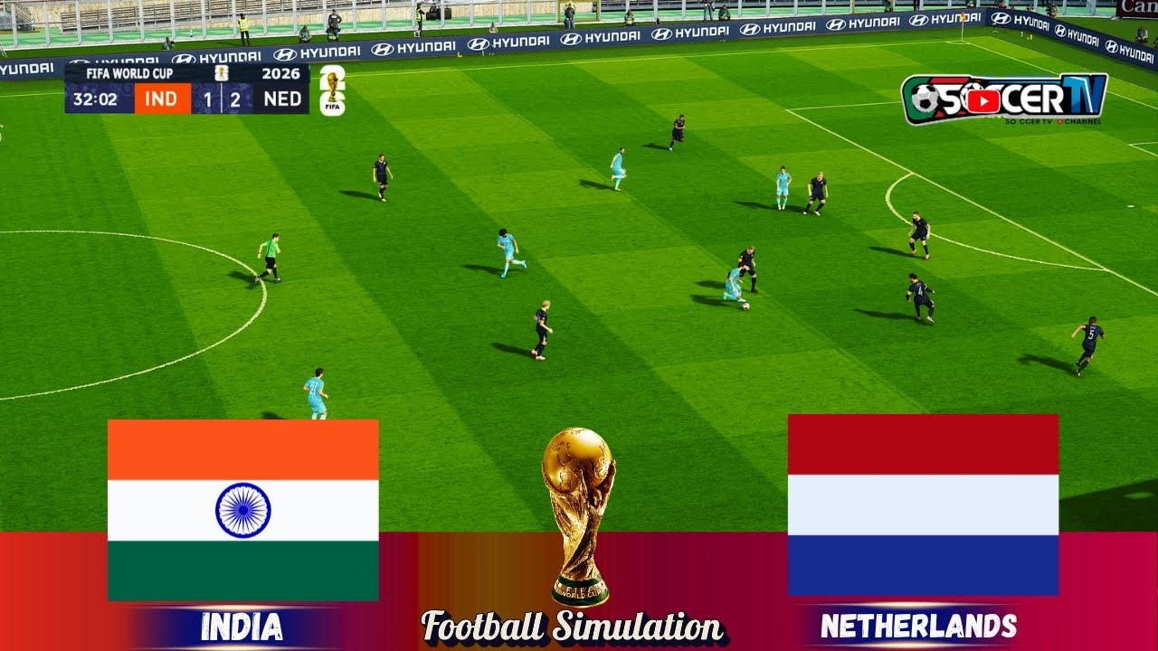 Netherlands vs. India - FIFA World Cup 2026 Final featuring Chhetri, DeJong| PES 21 Gameplay PC