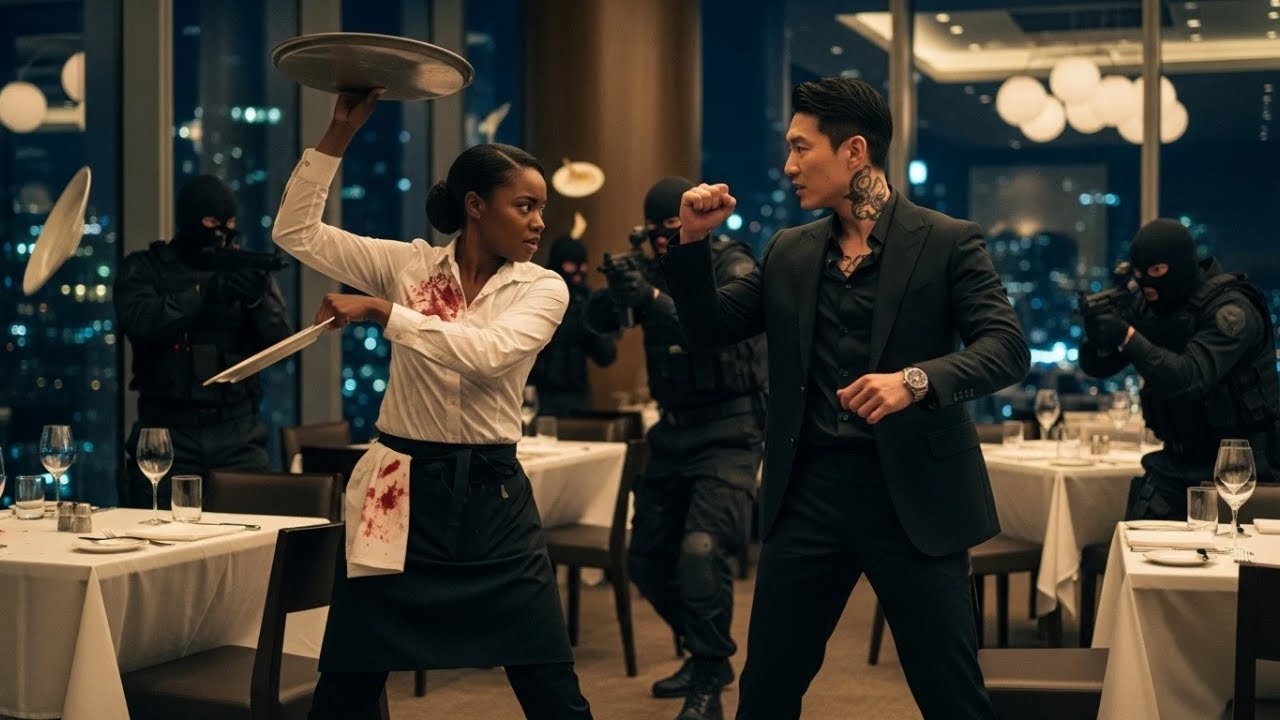 Five Men Attacked Korean Mafia Boss in a Restaurant, Black Waitress&rsquo;s Hidden Skill Changed Everythin