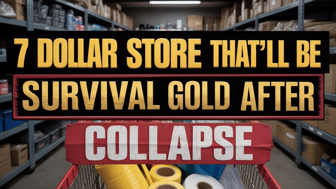 7 Dollar Store Items That&rsquo;ll Be Survival GOLD After Collapse