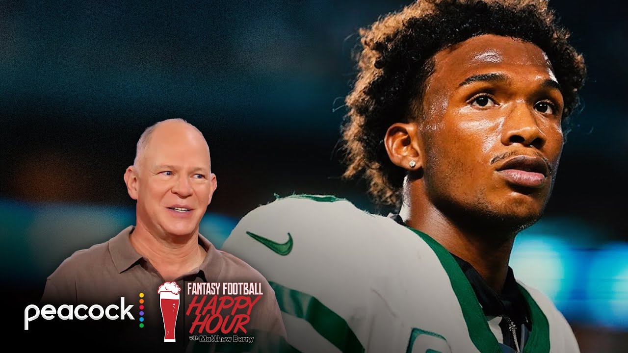 Jets' Garrett Wilson will thrive in 'awful' game scripts | Fantasy Football Happy Hour | NFL on NBC