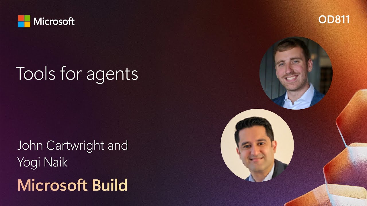 Tools for agents | OD811