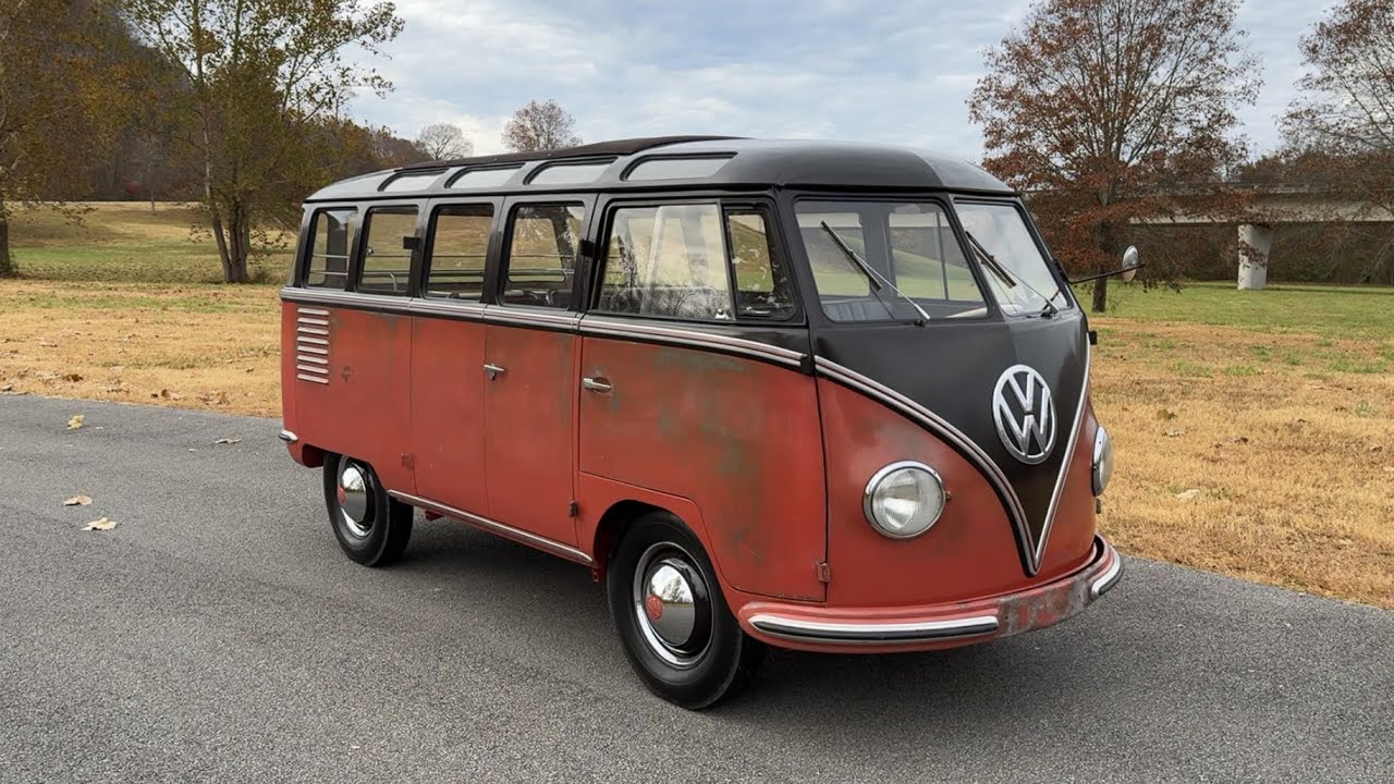 1953 Volkswagen 23 Window Barndoor Deluxe Bus PATINA SURVIVOR!