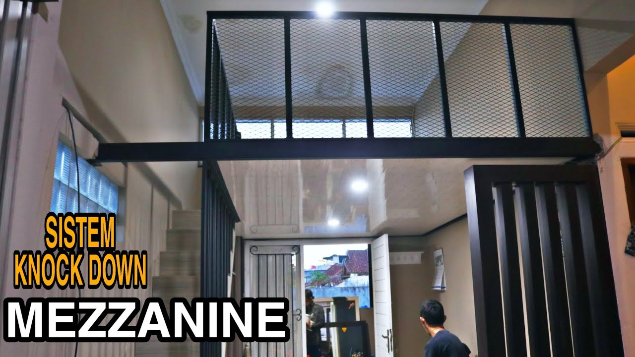 Pasang MEZZANINE di Ruang keluarga,solusi nambah ruangan