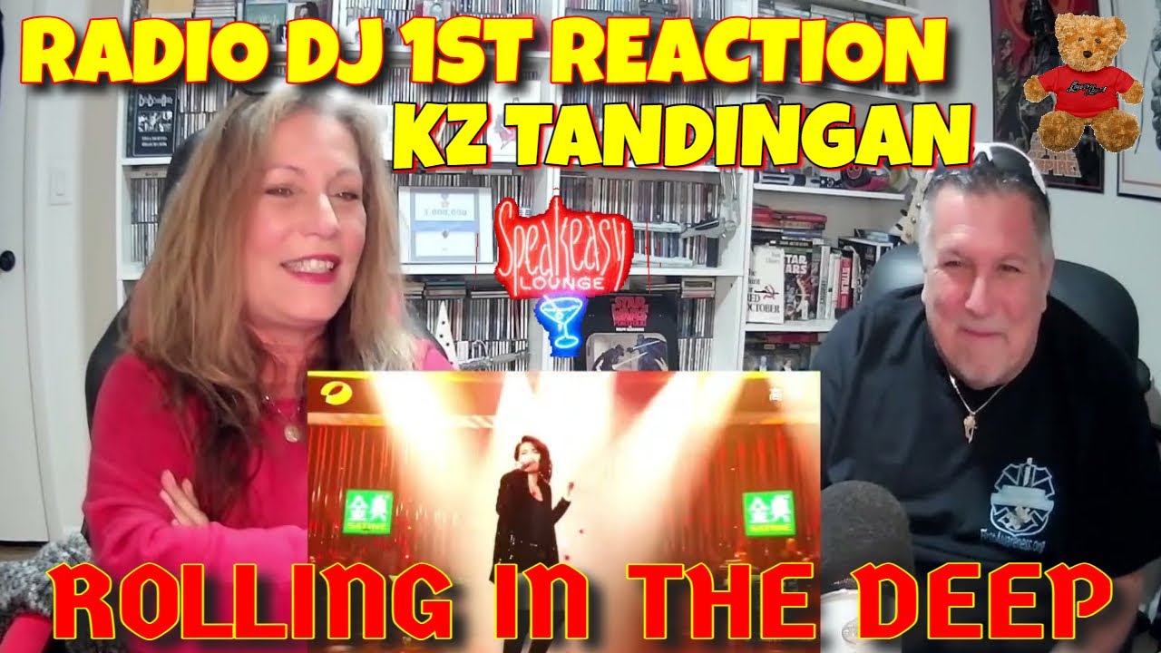 Удивительная RADIO DJ First KZ TANDINGAN Reaction-ROLLING IN THE DEEP Adele Cover #react...
