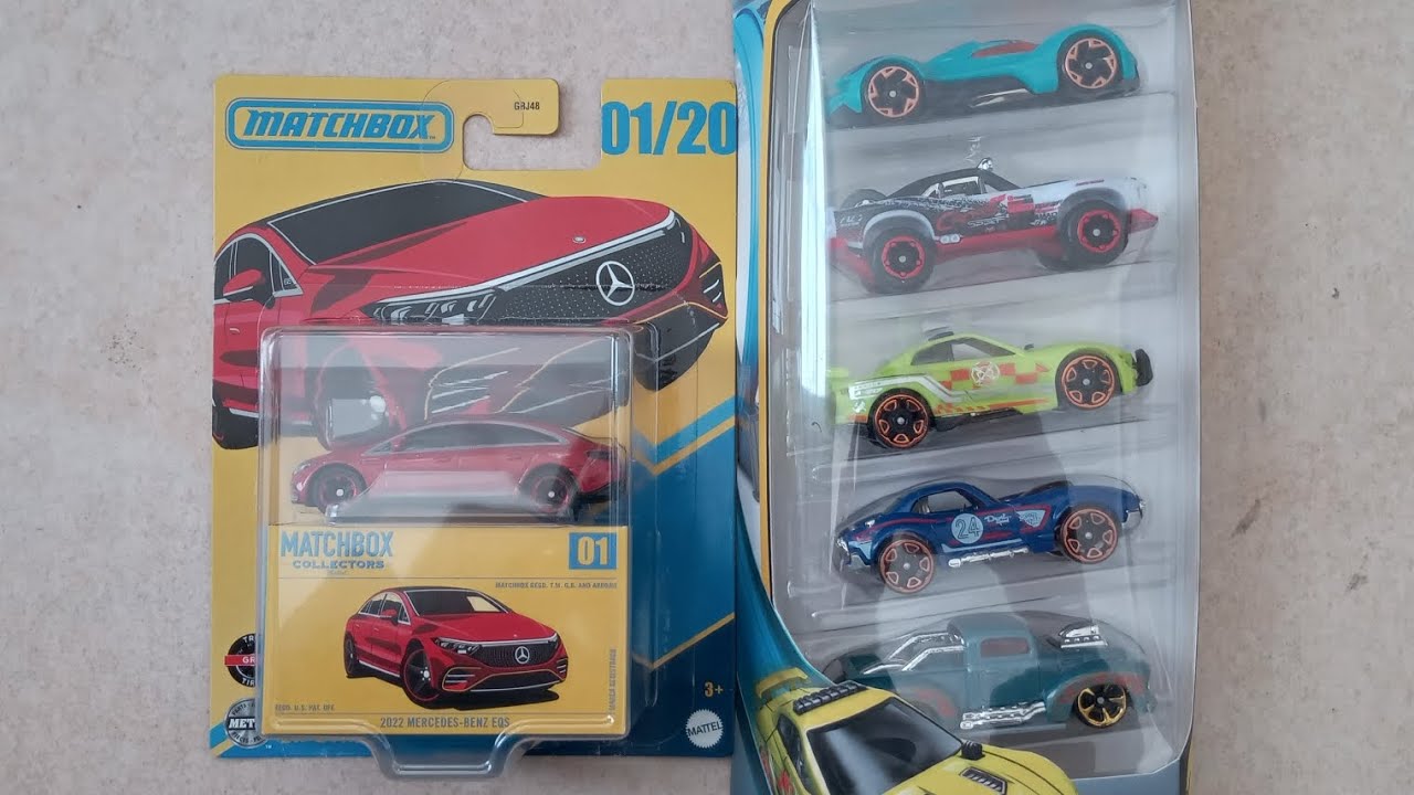 Zuru 5 pack Haul & Matchbox Collectors Mercedes benz EQS