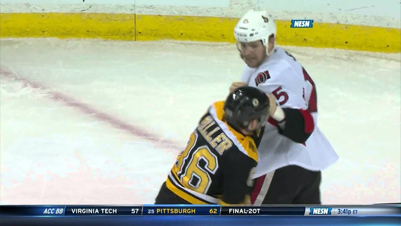 Kevan Miller fights Zack Smith w/SlowMo 2/8/14
