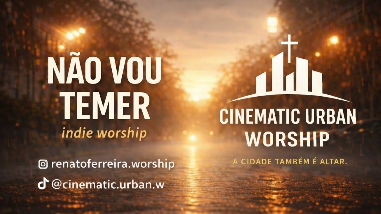 Não Vou Temer - guia autoral | Cinematic Urban Worship 