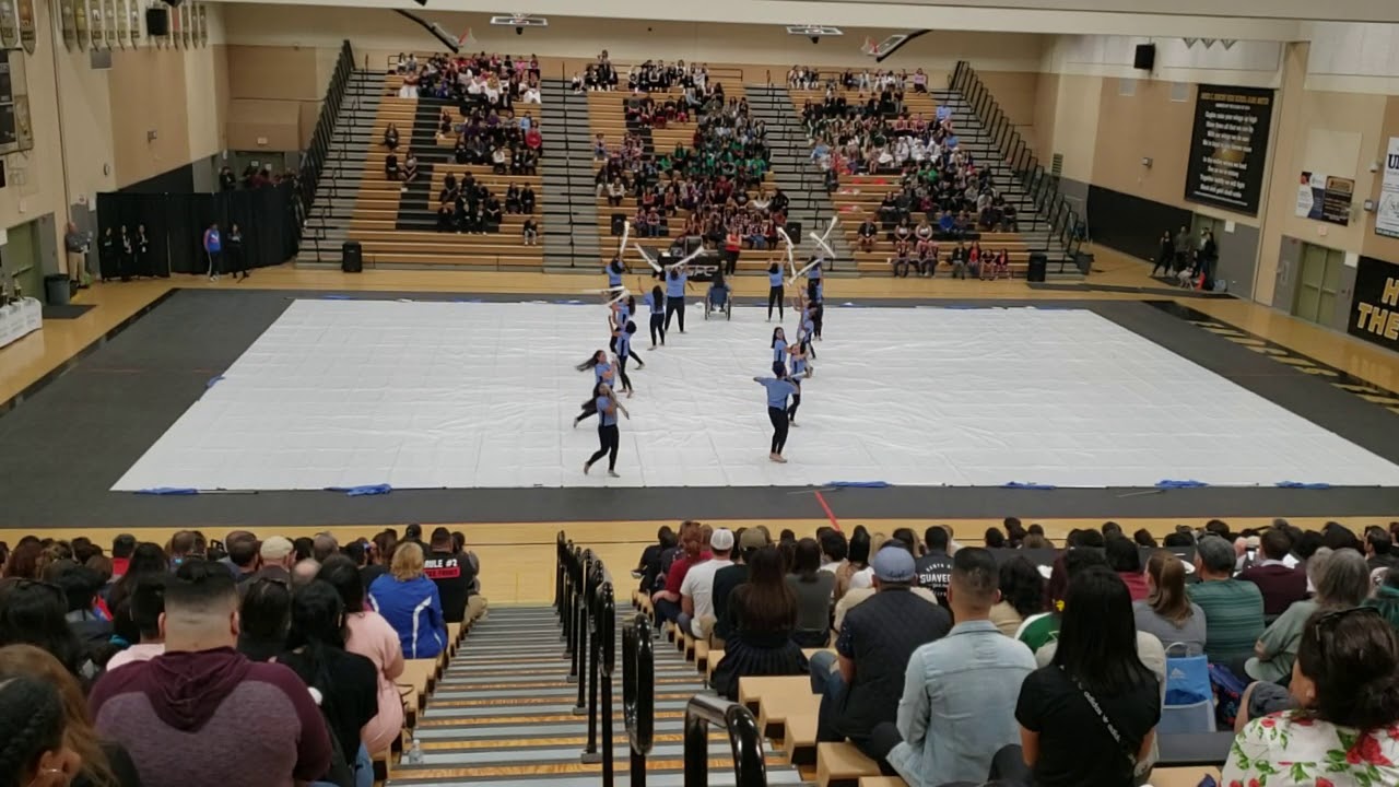 2019 Golden Valley High School Varsity Winter Guard - CVGPC Championships 