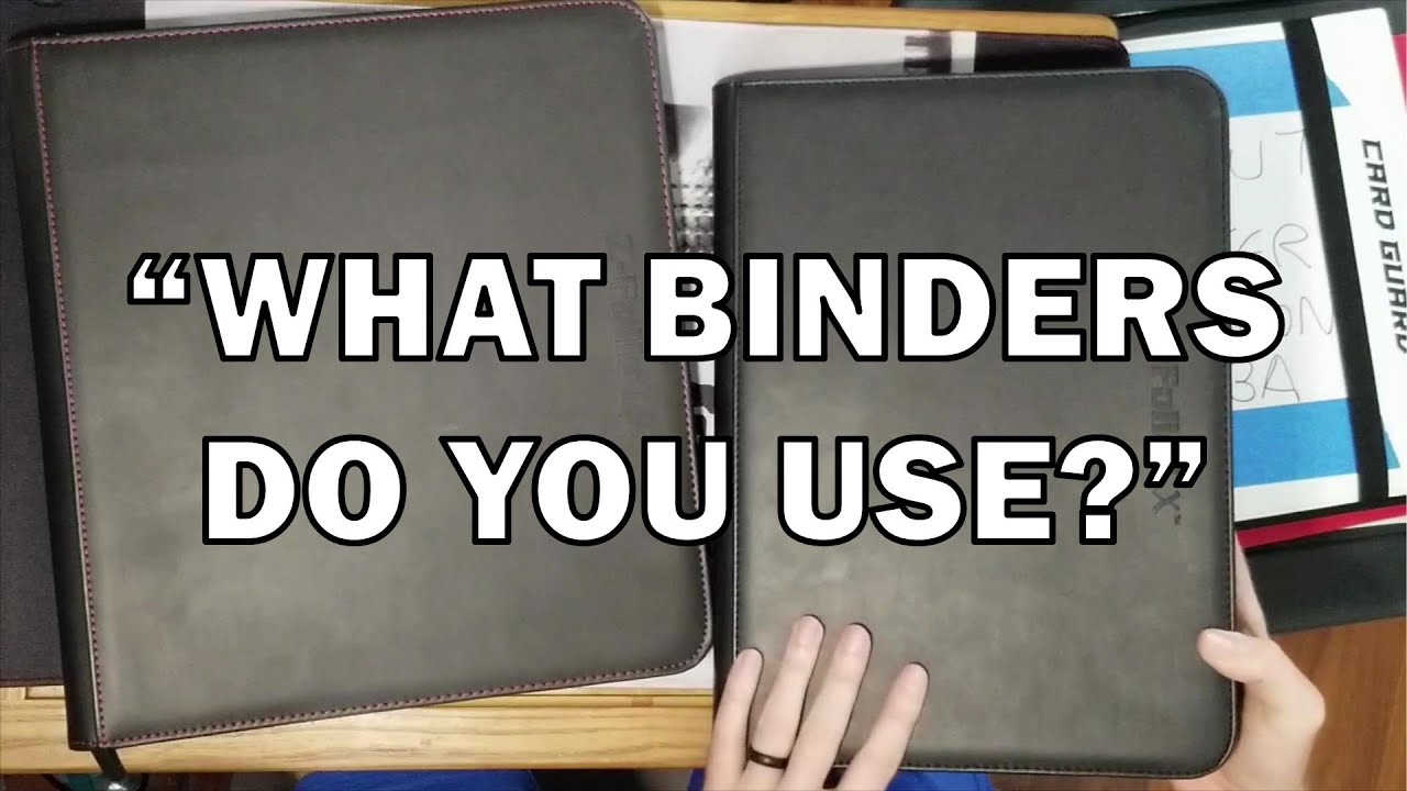 What Sports Card Binders Do I Like Best?