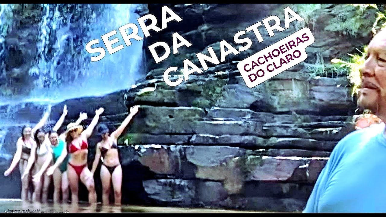 Cachoeiras e Camping  do Claro na Serra da Canastra