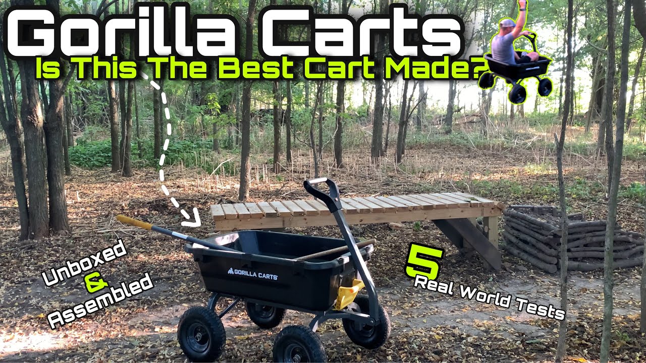GORILA CARTS: Насколько они хороши? Распакованы, собраны и прошли 5 реальных тестов. Вы не поверите.