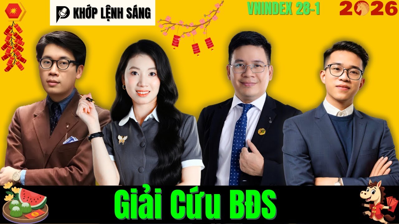 VNIndex Khớp Lệnh: Giải Cứu Dòng Bất Động Sản! | Phân Tích Thị Trường