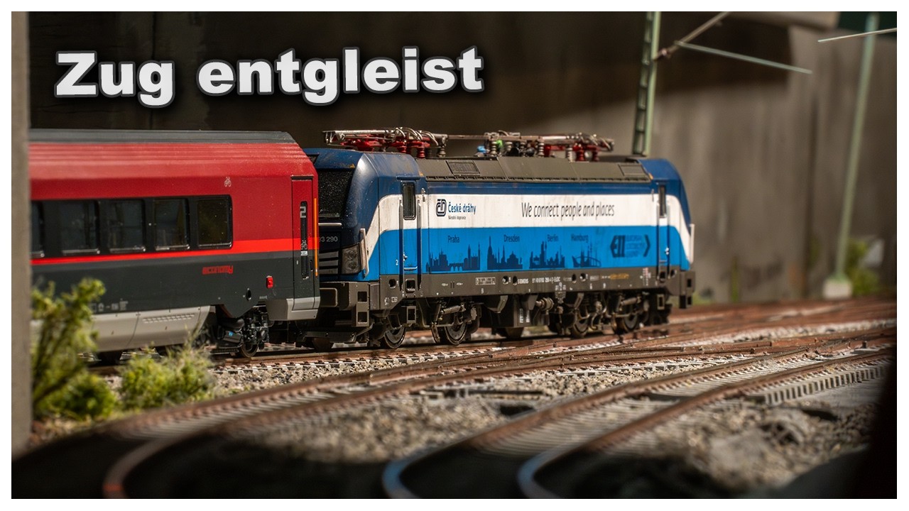 Zug entgleist!! Modellbahn Fahrvideo Oktober 2025 | Modelleisenbahn H0