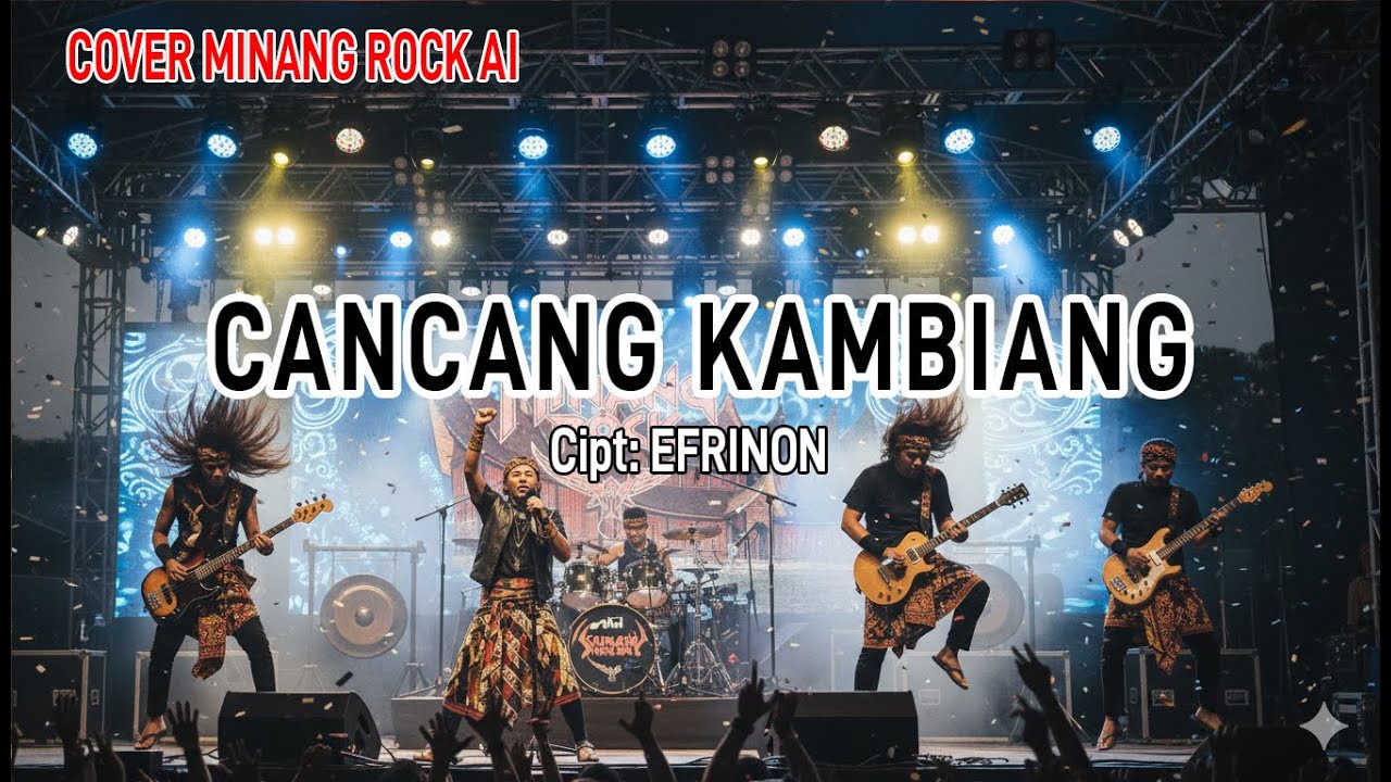 CANCANG KAMBIANG [COVER MINANG ROCK AI]