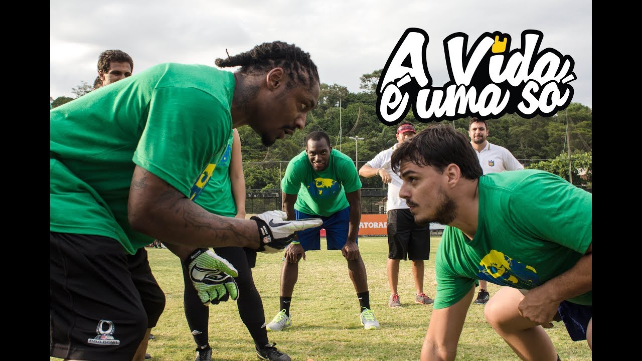 Jogadores da NFL no Brasil -  AFWB Brasil - Documentário Exclusivo A Vida É Uma Só (#AV1S)