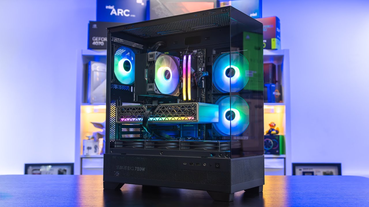 My AWESOME RX 9060 XT Gaming PC Build! - Full PC Build & Benchmarks! (w/ 9700X & RX 9060 XT) [4K]
