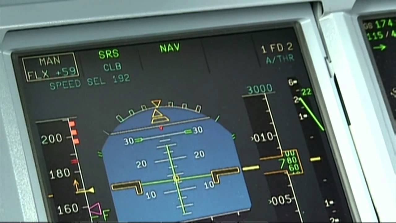 Cockpit Cam - PFD Closeup (Takeoff)