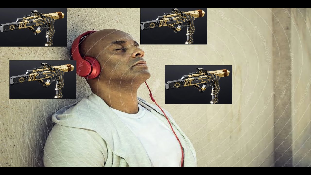 ASMR: Multiple Destiny 2 'The Immortal' SMG firing for 2 minutes