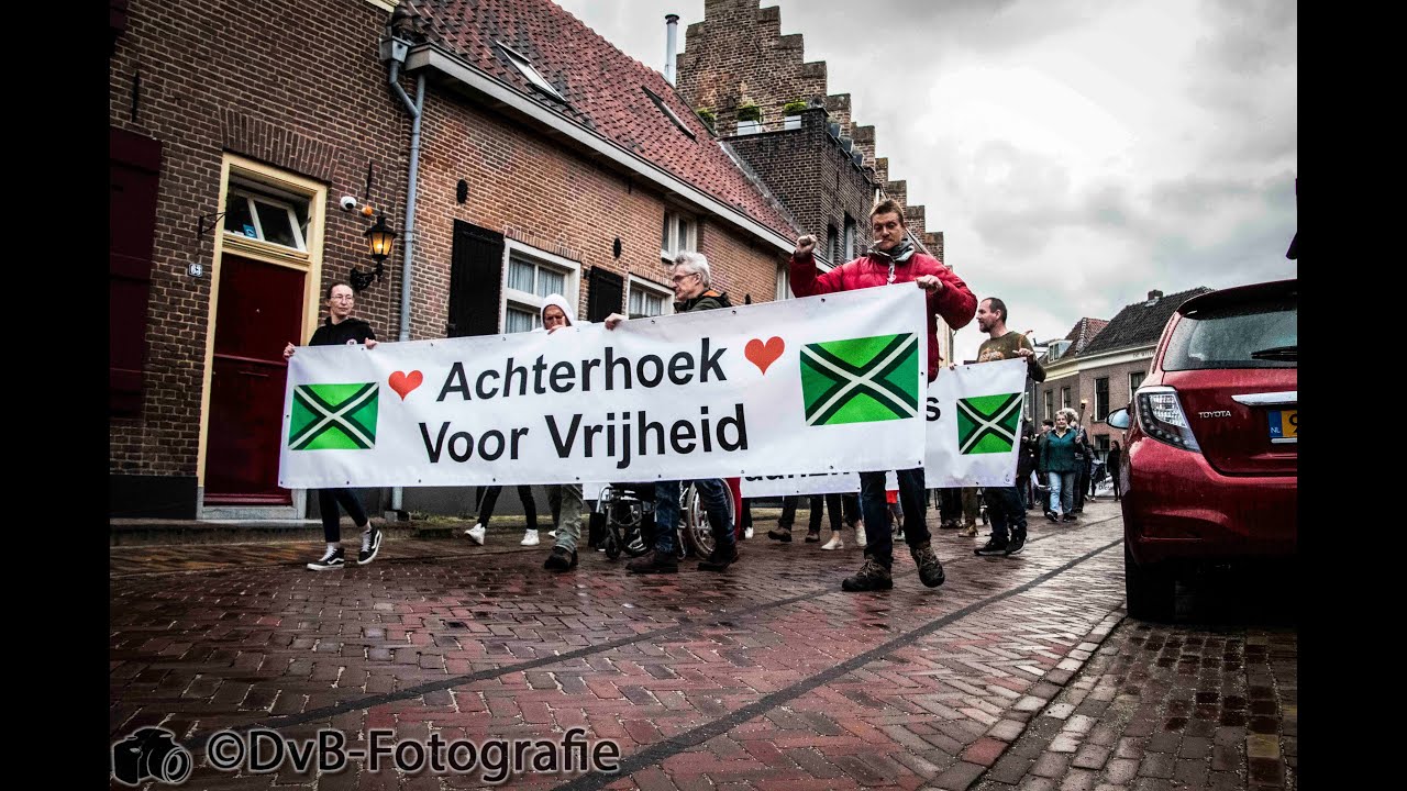 Demonstratie voor de vrijheid in Doesburg