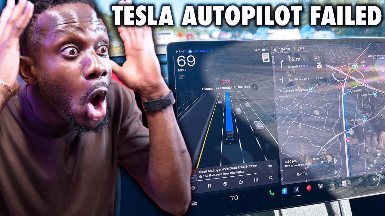 I Tried Tesla's Self-Driving and This Surprised Me! (Full ride uncut)