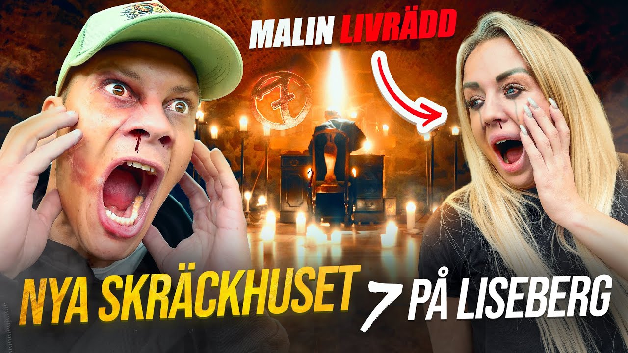 MALIN LIVRÄDD - Nya skräckhus 7 på Liseberg!