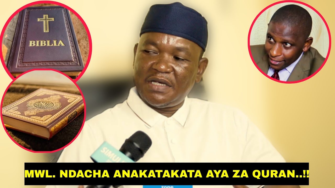 USTADH SHAFII ABANANISHA UJANJA WA MCH. NDACHA ANAPOSOMA QURAN NA BIBLIA