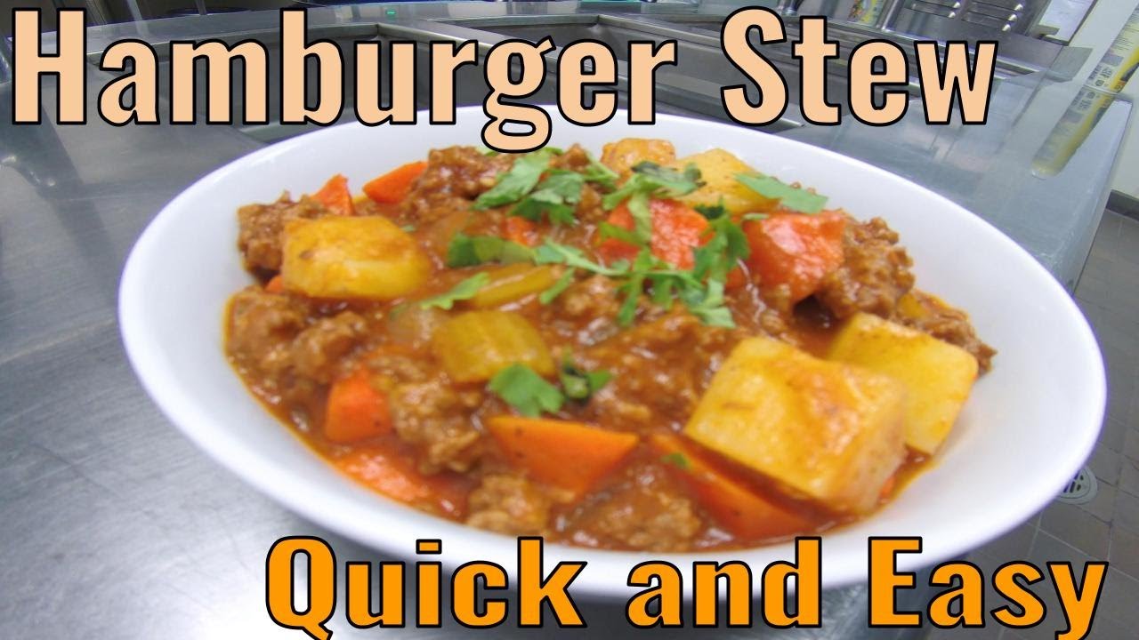 Рецепт рагу для гамбургеров [быстрый и простой]