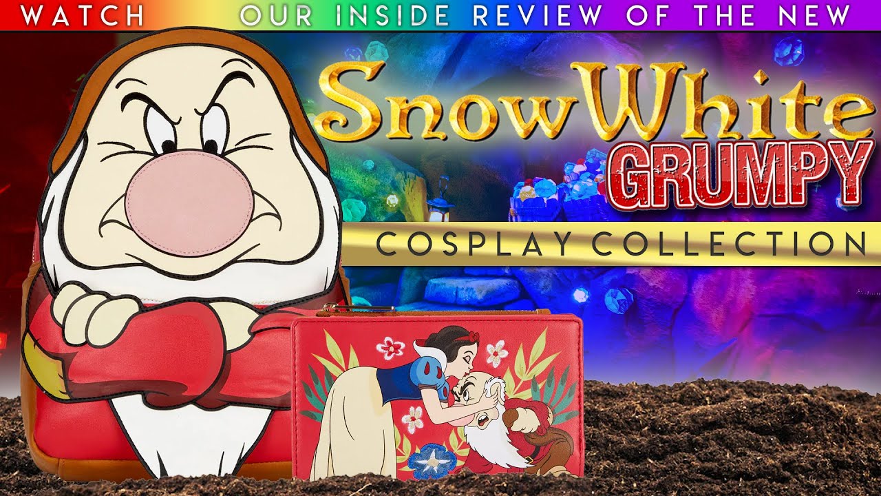 EXCLUSIVE - Loungefly Disney Snow White Grumpy Cosplay Collection - Review