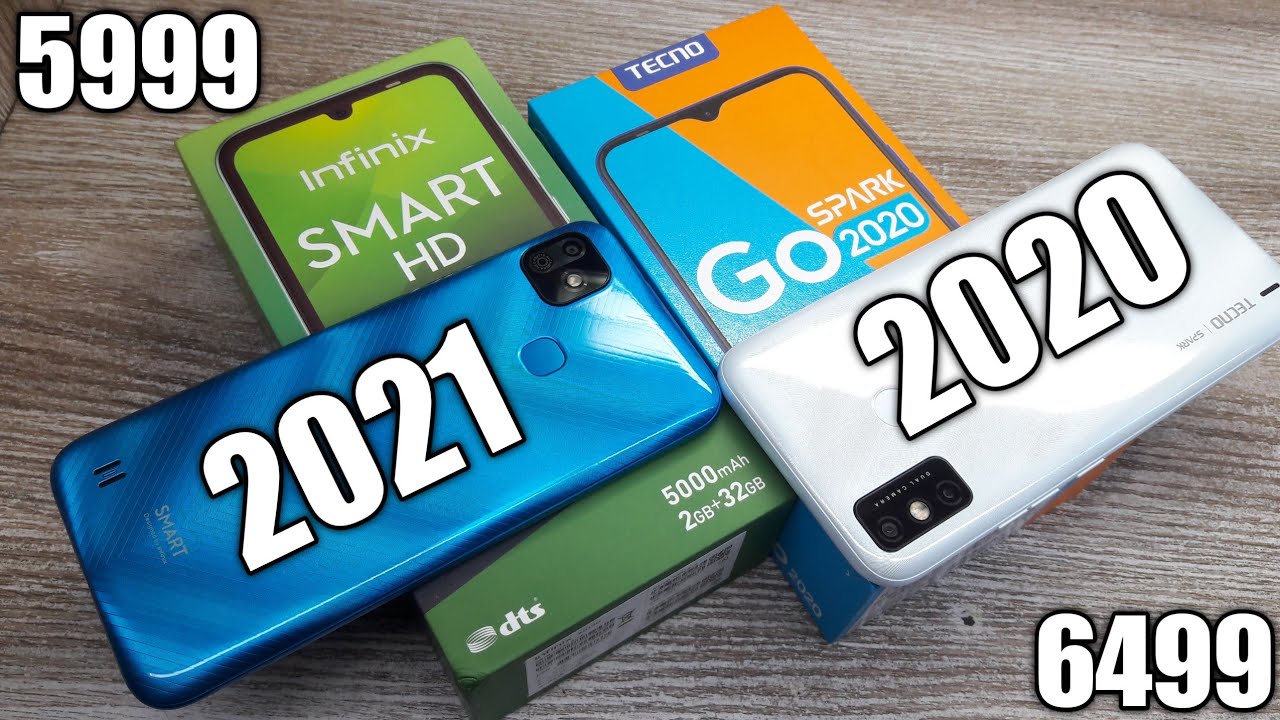 Infinix Smart HD 2021 vs Tecno Spark Go 2020 - Which Should You Buy ?