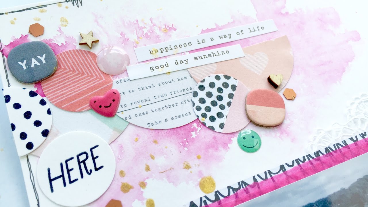 KIT CRASHERS #08 Scrapbooking Process Video 