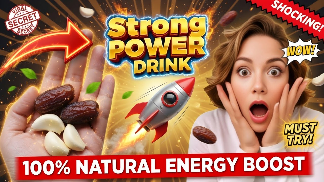 Eat Dates, Garlic & Egg Daily: Transform Your Stamina Naturally! 🥚☕
