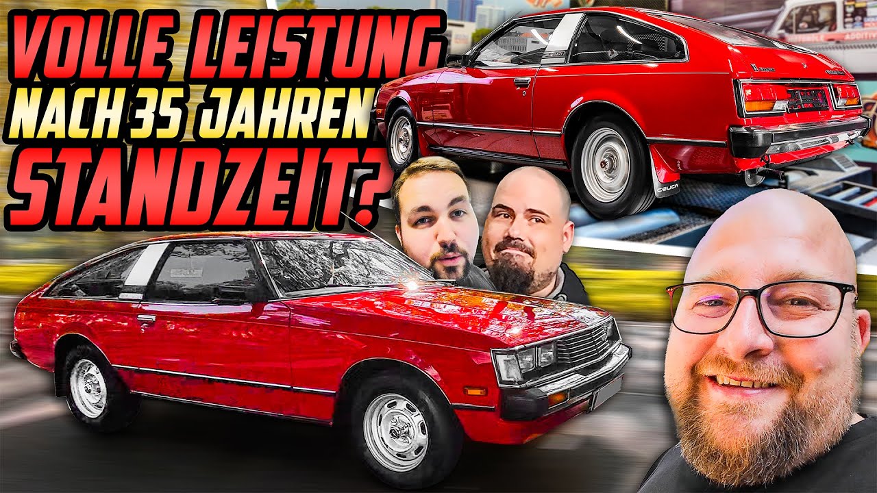 NACH 35 JAHREN wieder auf die Straße! - Toyota Celica TA40 - Probefahrt & Prüfstand!