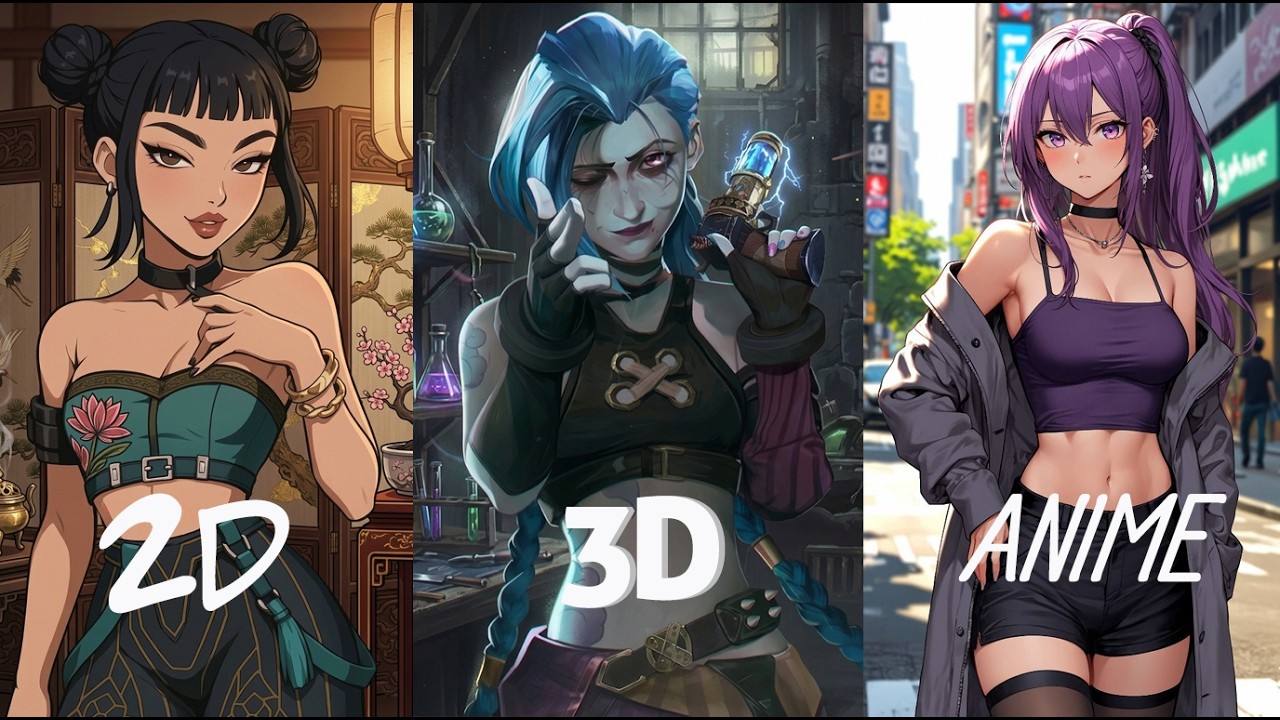 Evolution & Types of Animation Styles (2D, 3D, Anime, Ai)