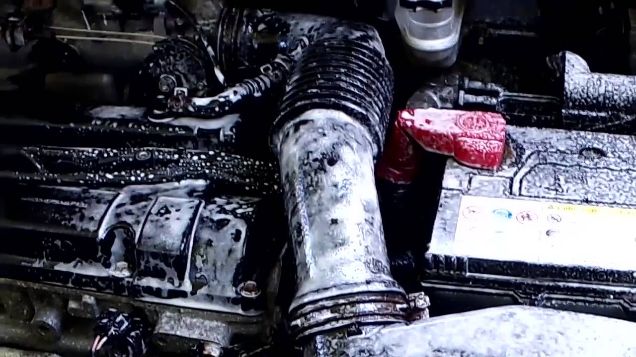 Easy car engine detailing