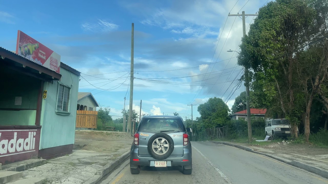 Driving English Harbour Antigua and Barbuda 19 September 2021