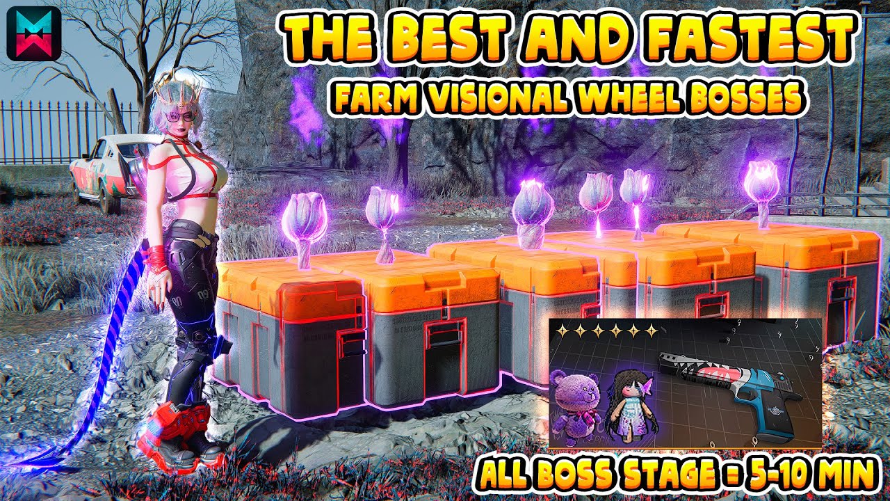 💥💥💥Best and Faster Farm Visional Wheel Bosses De50 - Jaws Once Human💥💥💥