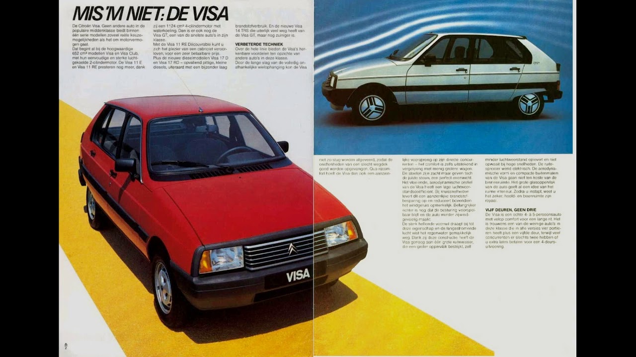 Video Tributo Citroen Visa 1978 - 1988