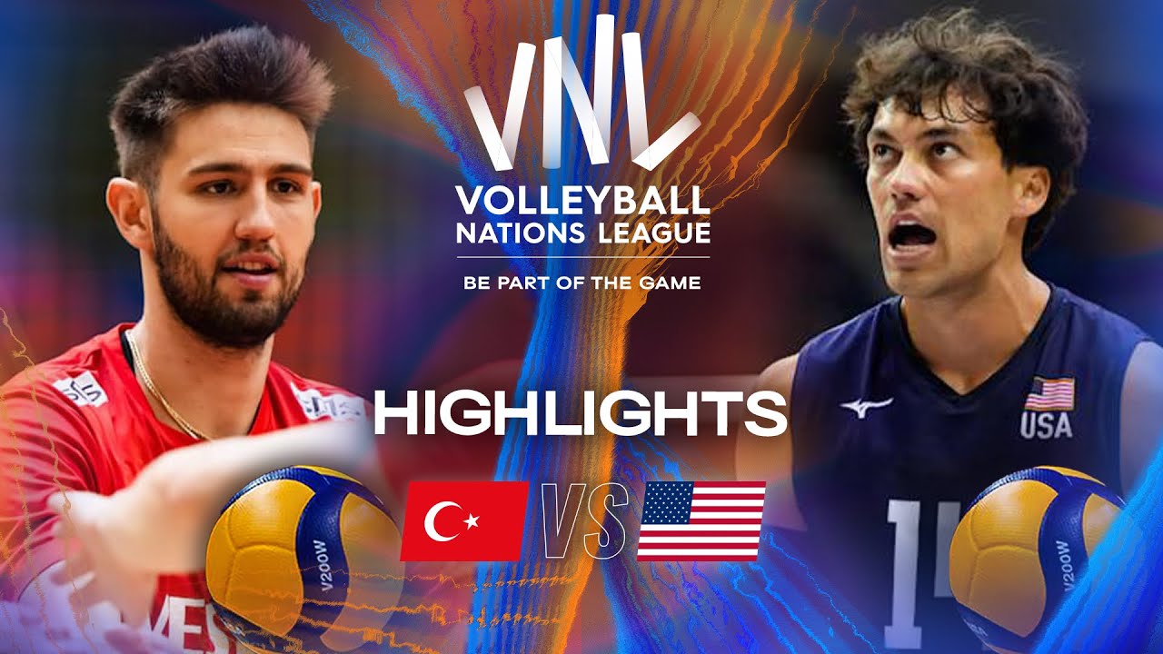 Türkiye 🇹🇷 vs. USA 🇺🇸 - Highlights | Week 3 | Men's VNL 2025
