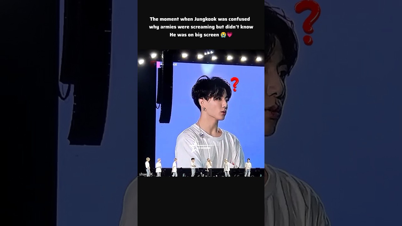 The moment when Jungkook was confused..🤧😩 #jungkook #shorts #btsshorts #shorts