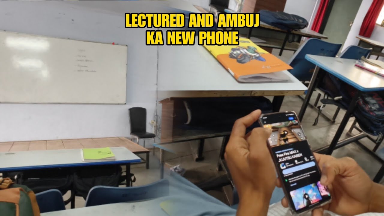 Ambuj new phone le aaya college vloge🔥🔥