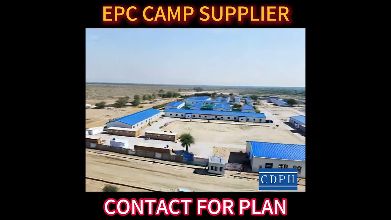 container house for office | free floor plan | prefab house cdph in mining industry